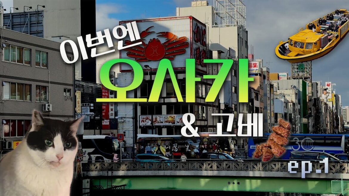 친구들과 오사카 여행 + 고베 당일치기와 맛집들 | 개강 전 마지막 여행 EP.1 🚀 친구들과 오사카 여행 + 고베 당일치기와 맛집들 | 개강 전 마지막 여행 EP.1 🚀