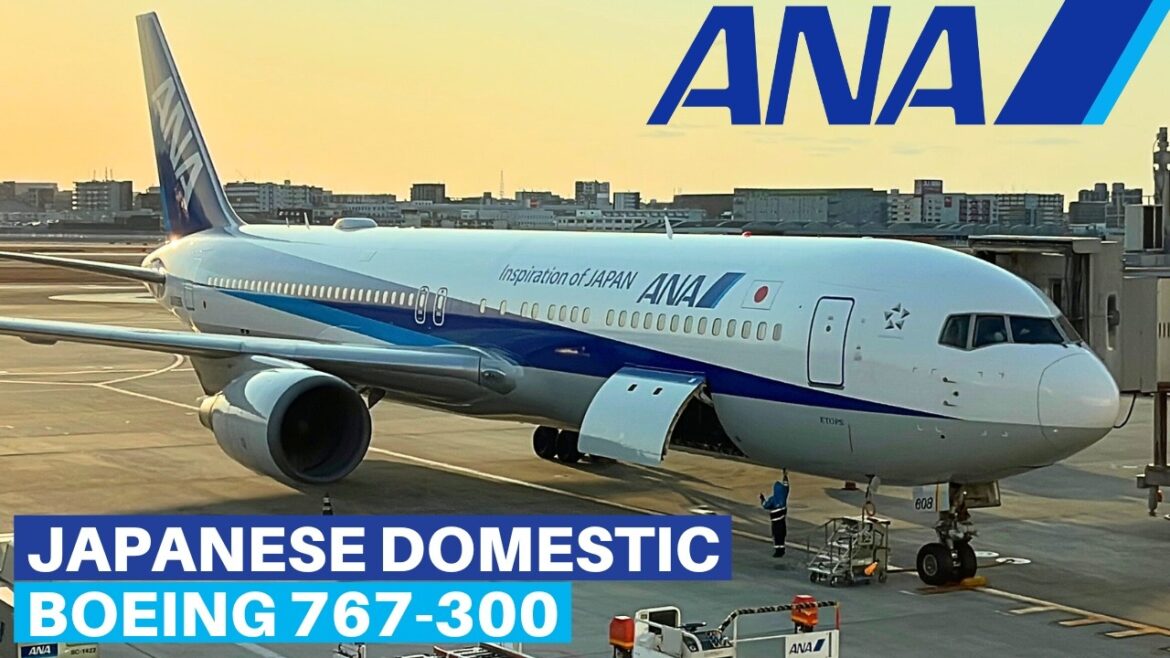 ANA BOEING 767-300 (Economy) | Fukuoka – Osaka Itami | Flight Review ANA BOEING 767-300 (Economy) | Fukuoka - Osaka Itami | Flight Review