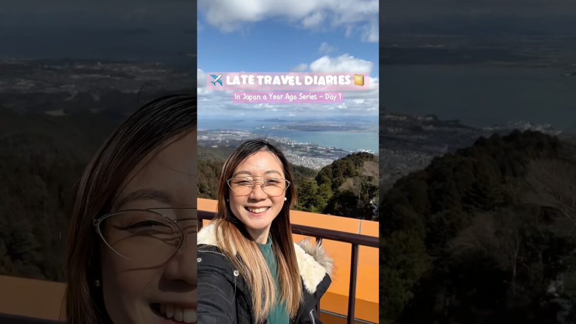 She’s in charge of navigating Japan and now she’s posting a year after! Late Travel Diaries Day 1