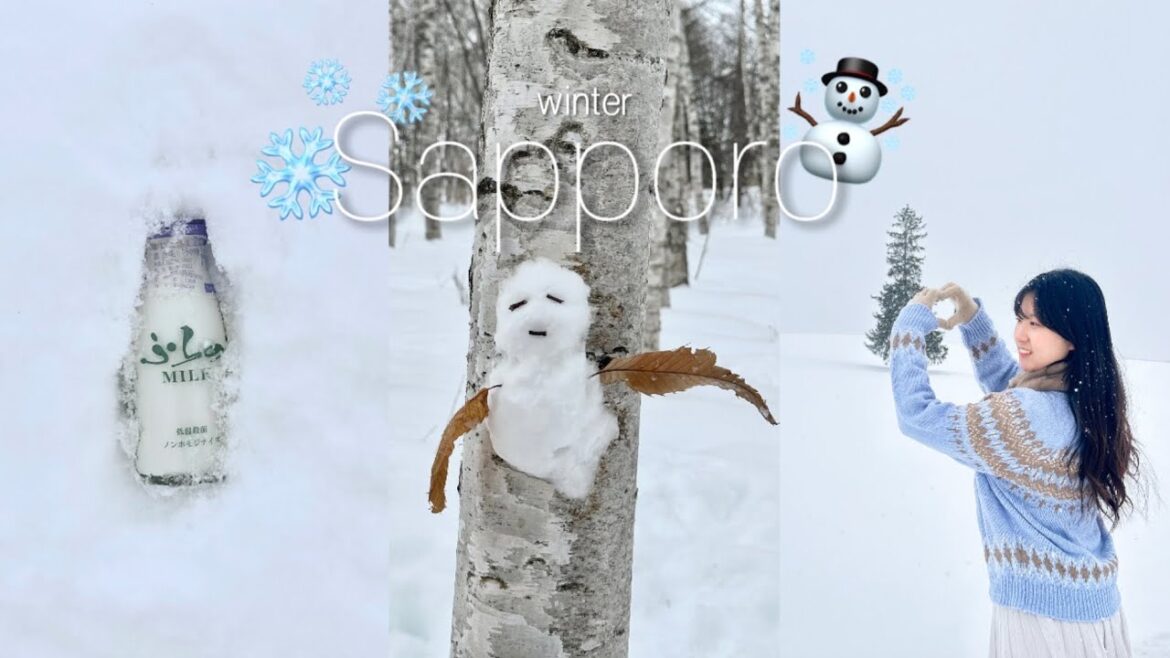 ❄️삿포로 여행 조각필름 모음집 ☃️ Winter Sapporo Film❄️