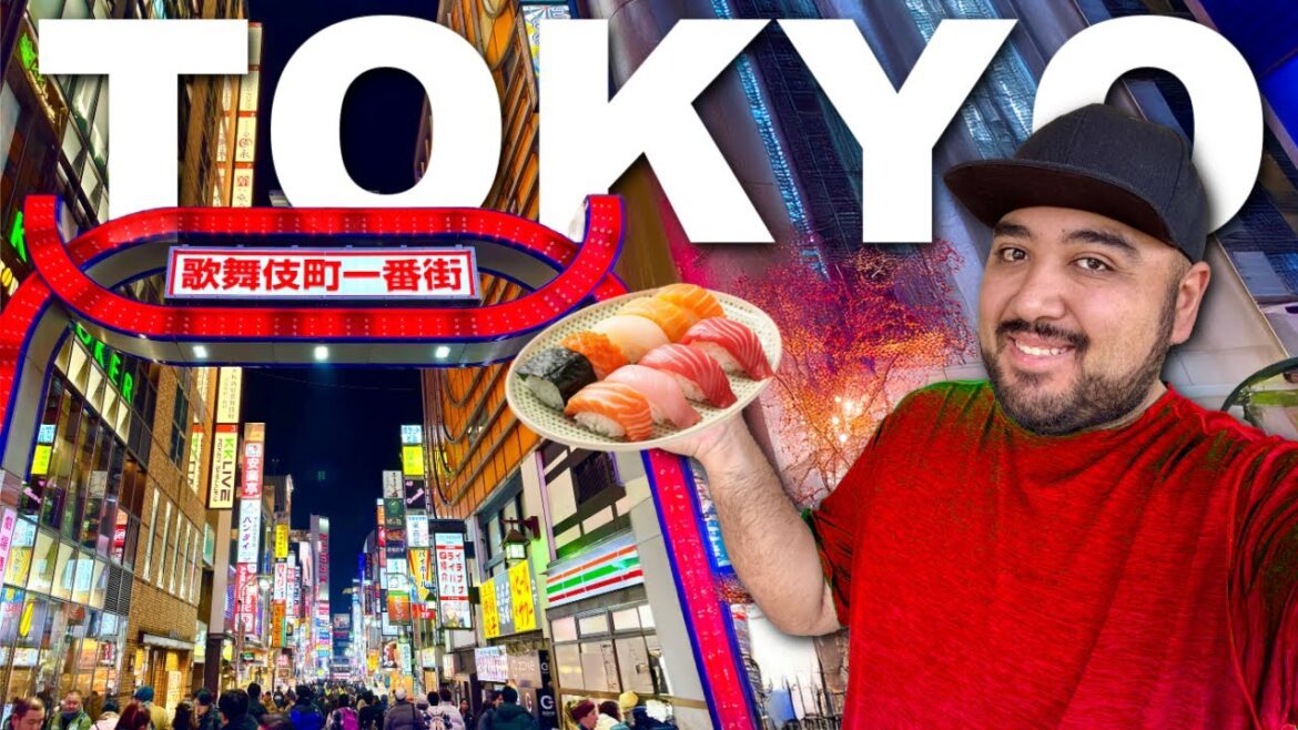 OUR FIRST TIME IN TOKYO! 🇯🇵  Our EPIC 24 Hour Tokyo Itinerary!