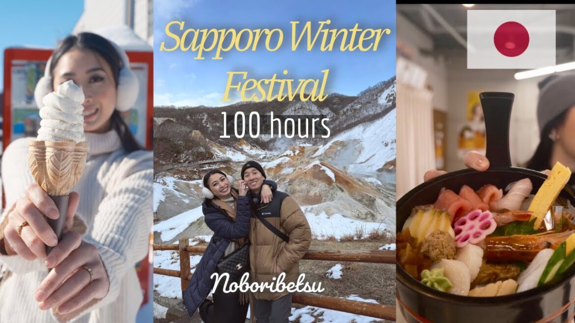 Sapporo Winter Festival is LIT- BEST Sushi Spots in Town/ Noboribetsu Jigokudani/ Sapporo Beer Hall Sapporo Winter Festival is LIT- BEST Sushi Spots in Town/ Noboribetsu Jigokudani/ Sapporo Beer Hall