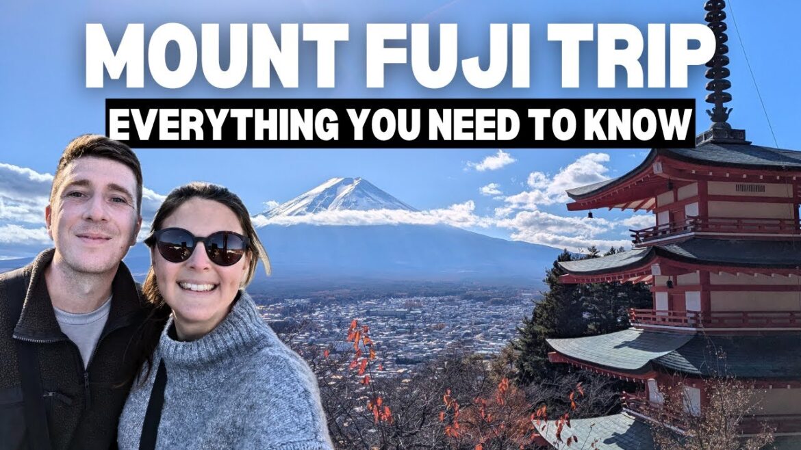 ULTIMATE Trip to MOUNT FUJI from TOKYO | Everything You Need to Know (Japan Travel Vlog)