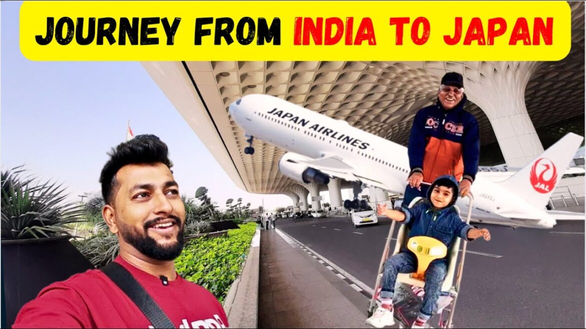 India To Japan Journey | 1st Time visiting Most Beautiful Country Japan #japan #india