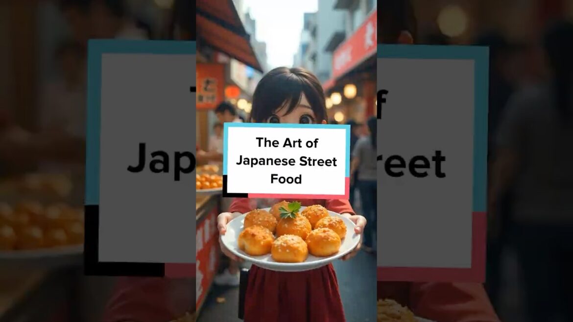 The Art of Japanese Street Food: What You Must Try in Osaka. #shorts