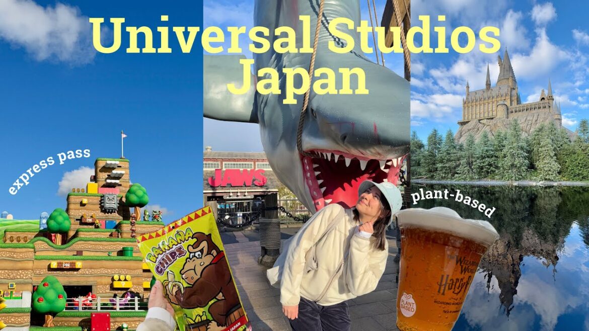 Universal Studios Japan as a vegan including BUTTERBEER πΊπ± | Osaka Vlog – Pt 3 Universal Studios Japan as a vegan including BUTTERBEER πΊπ± | Osaka Vlog - Pt 3