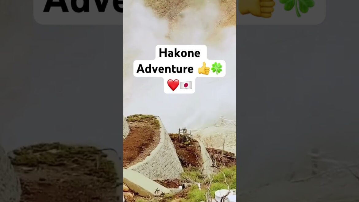 Hakone Adventure #japan #travel 🩷❤️💙💚🍀🇯🇵