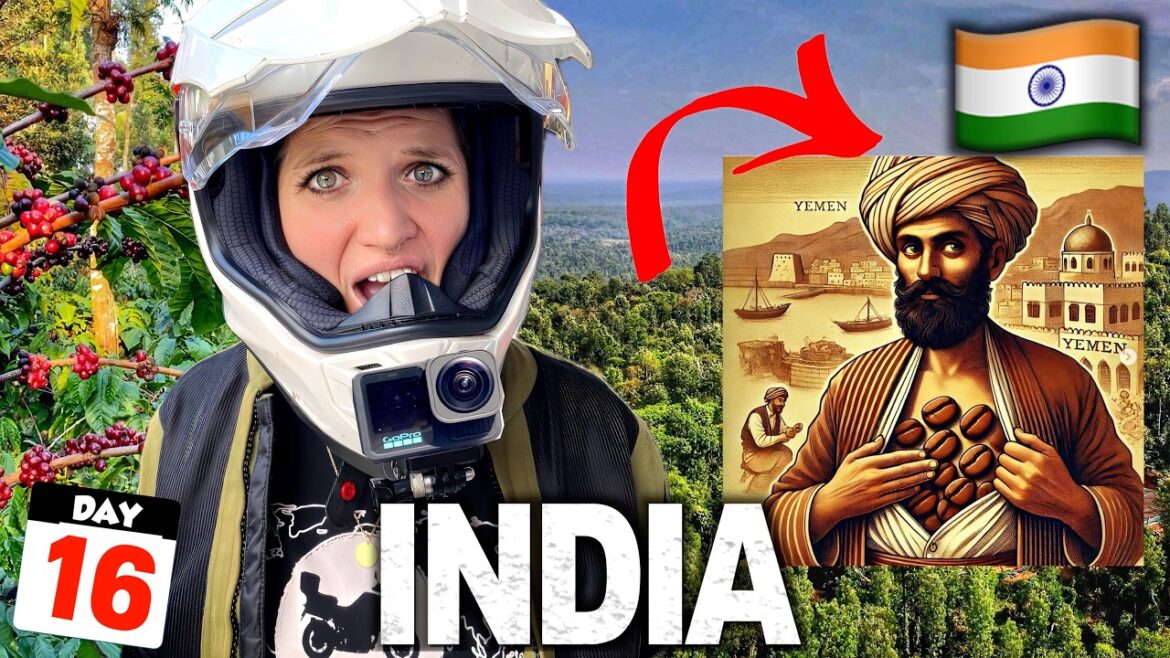 16🇮🇳 He Smuggled the FIRST Coffee Beans Into India! 😱 Motorcycling India