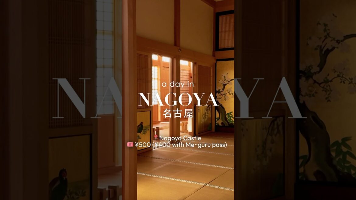 First Time in Nagoya: Must-Do Spots, Best Eats & Epic Sights! (Full Video on My Channel)