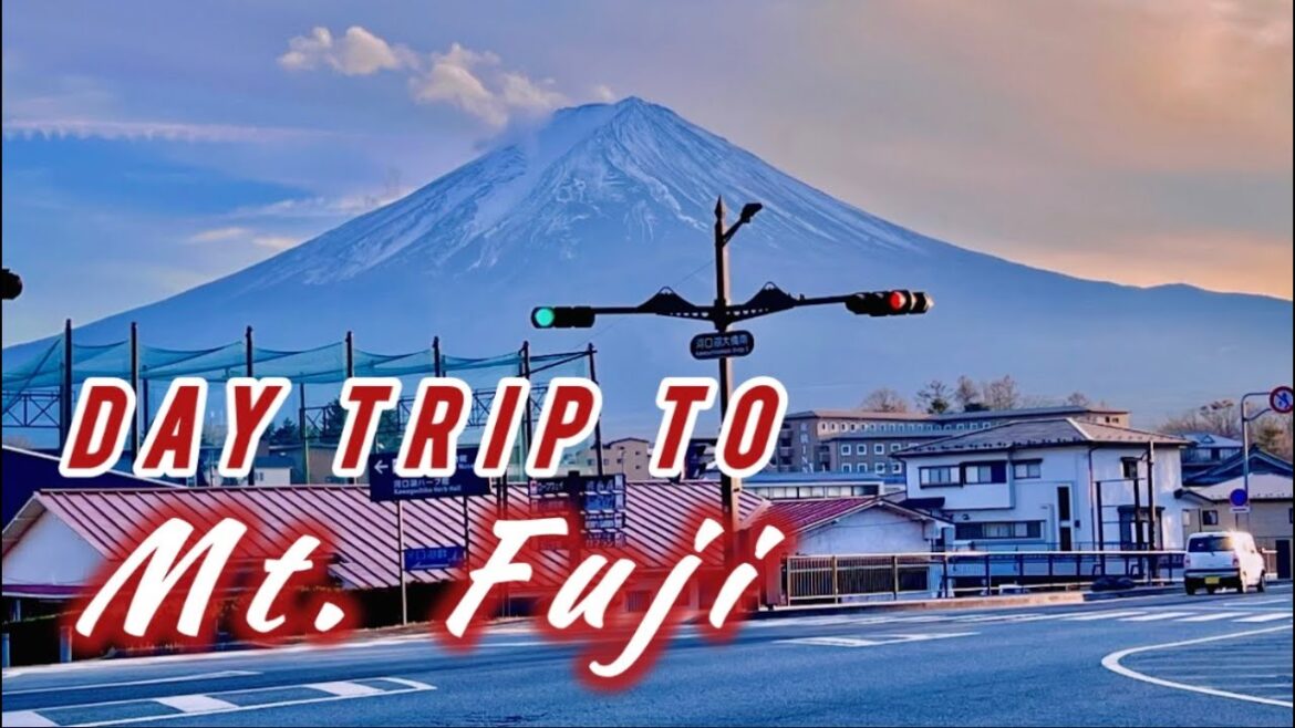 DAY TRIP TO MT. FUJI ll FAMOUS HONCHO STREET DAY TRIP TO MT. FUJI ll FAMOUS HONCHO STREET