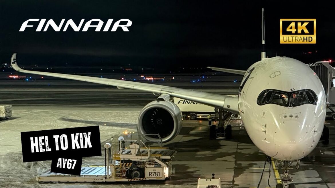 FINNAIR A350-900 AY67 Business Class – Helsinki to Osaka (Kansai), Platinum Wing Lounge (4K) FINNAIR A350-900 AY67 Business Class - Helsinki to Osaka (Kansai), Platinum Wing Lounge (4K)