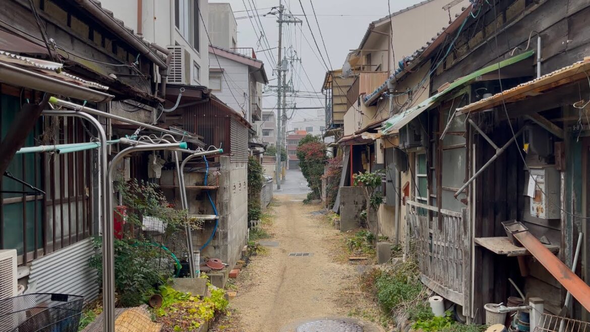 Okayama Hokancho walk, Japan [4K HDR]