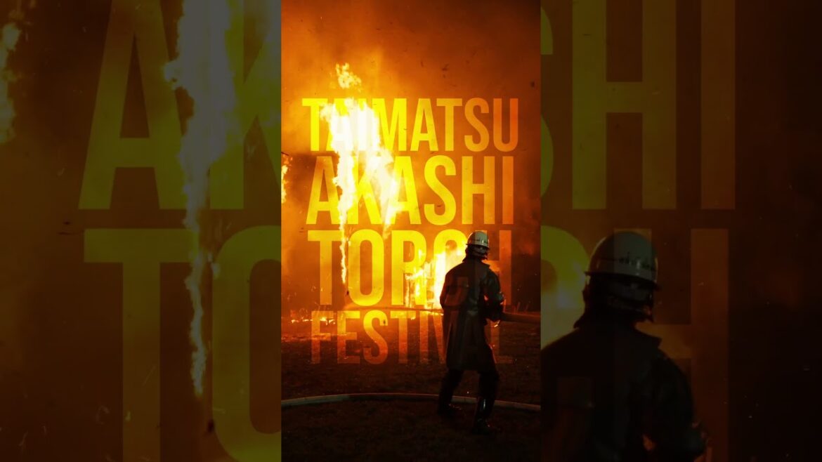 Getting Scorched at the Japanese Torch Festival 🔥