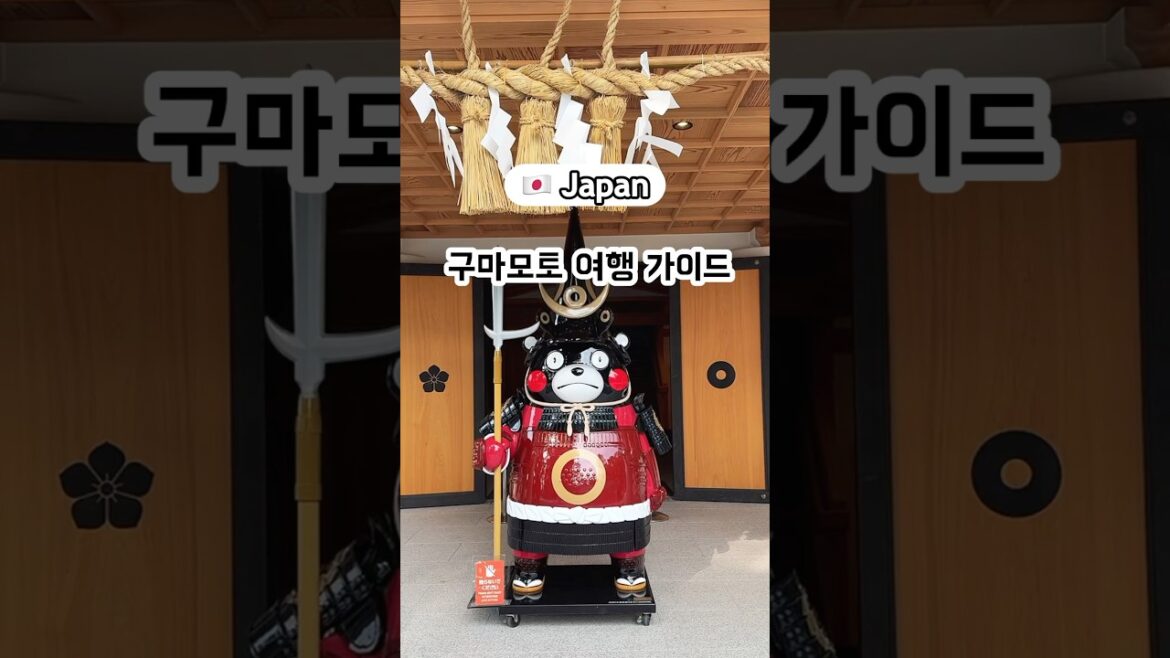 구마모토 여행 가이드! 볼거리, 즐길거리, 먹거리는? 자세한건 댓글에서 확인해주세요 #여행 #구마모토#구마모토맛집