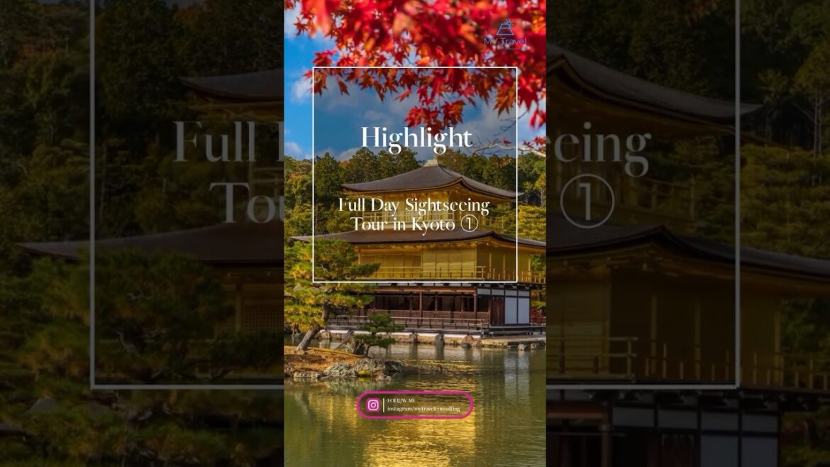 【Kyoto】☆Highlight☆Full Day Sightseeing Tour in Kyoto ①