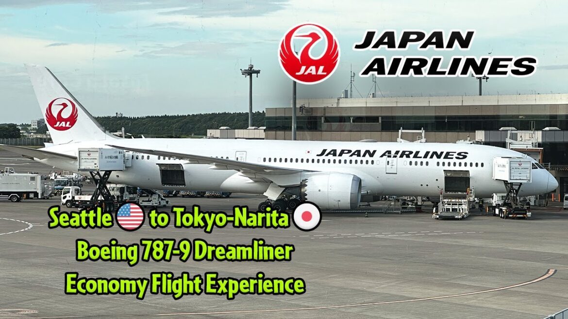 Japan Airlines Boeing 787-9 Seattle to Tokyo-Narita Economy Flight Experience Japan Airlines Boeing 787-9 Seattle to Tokyo-Narita Economy Flight Experience
