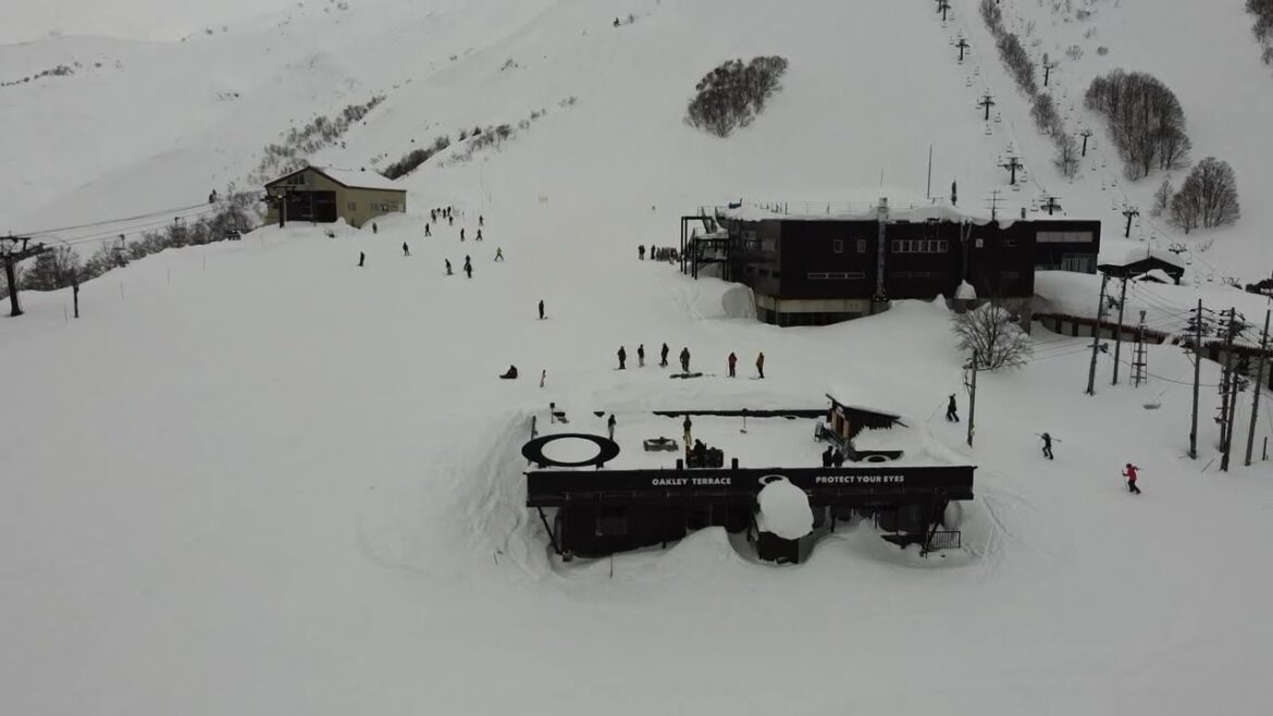 4K Aerial Tour of the Slopes in Hakuba One 4K Aerial Tour of the Slopes in Hakuba One