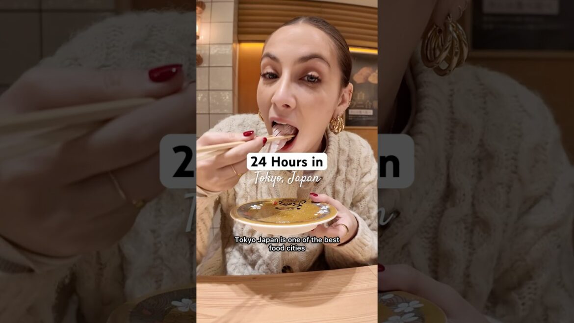 A food filled 24 hours in Tokyo! #japan #japantravel #tokyofood #tokyo #japanfoodie