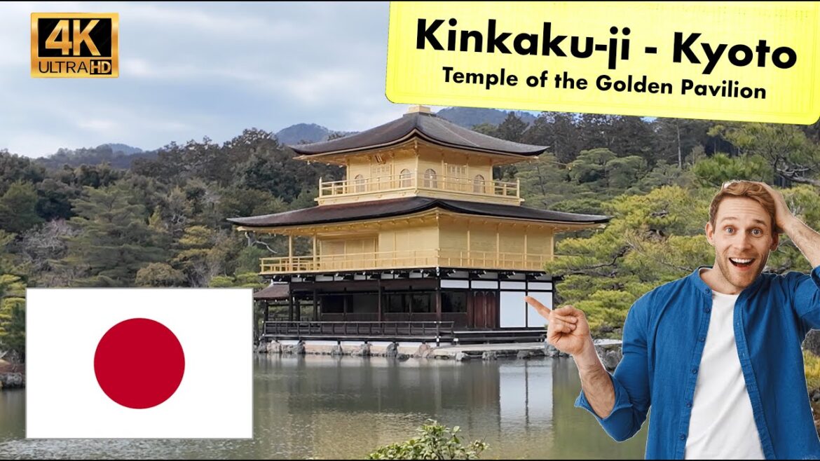 Kinkaku-ji Golden Pavilion KYOTO Temple / Walking Tour / ASMR 4K Kinkaku-ji *Golden Pavilion* KYOTO Temple / Walking Tour / ASMR 4K