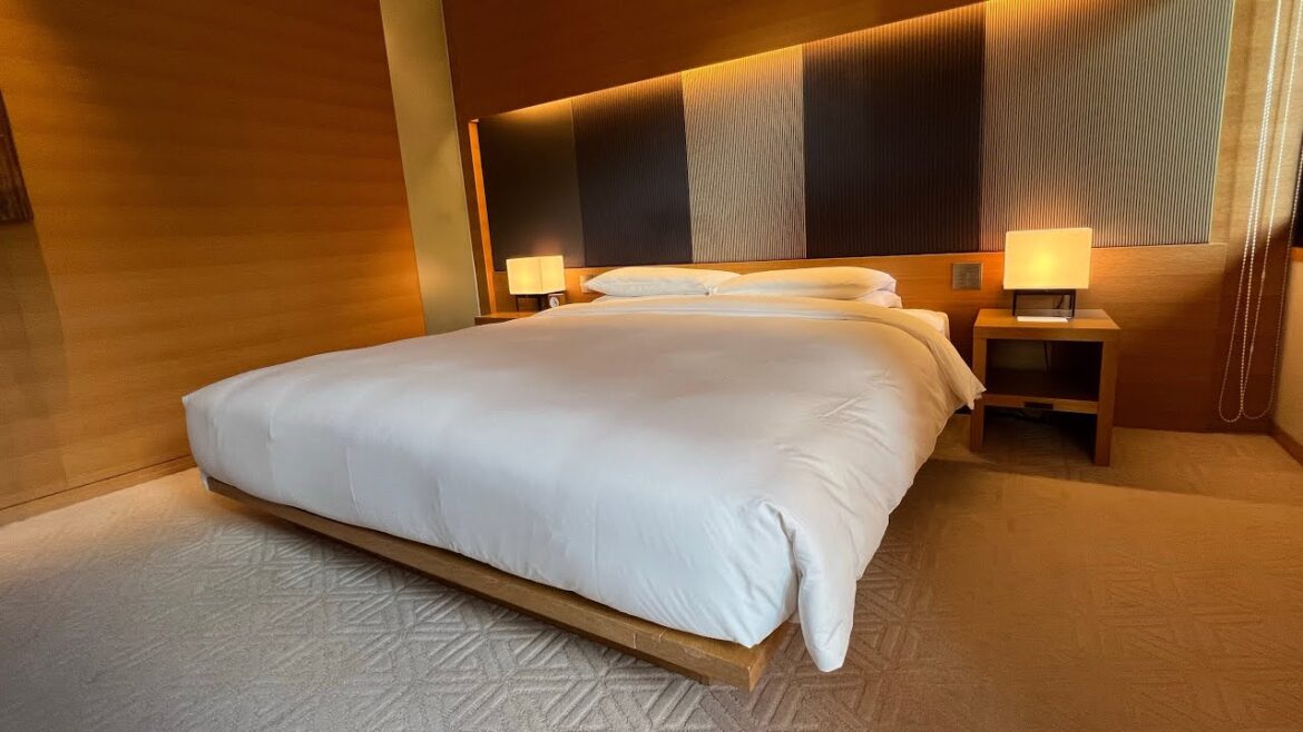 Hyatt Regency Kyoto - hotel room walkthrough