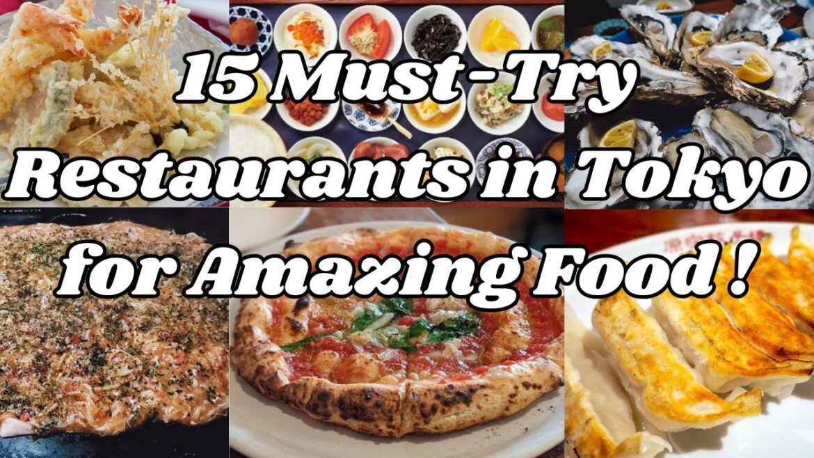 15 Must-Try Restaurants in Tokyo for Amazing Food! | Best Tokyo Food Guide 15 Must-Try Restaurants in Tokyo for Amazing Food! | Best Tokyo Food Guide