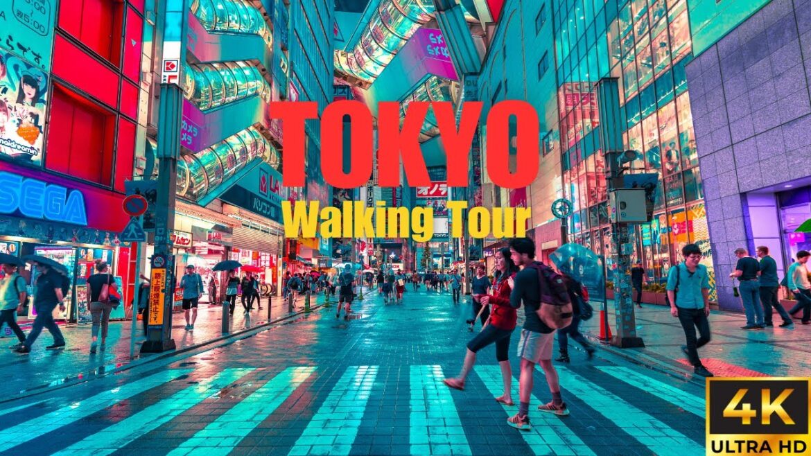 This is the busiest crossroad in the world! Tokyo, Shibuya Scrumble | Walking Tour 4K