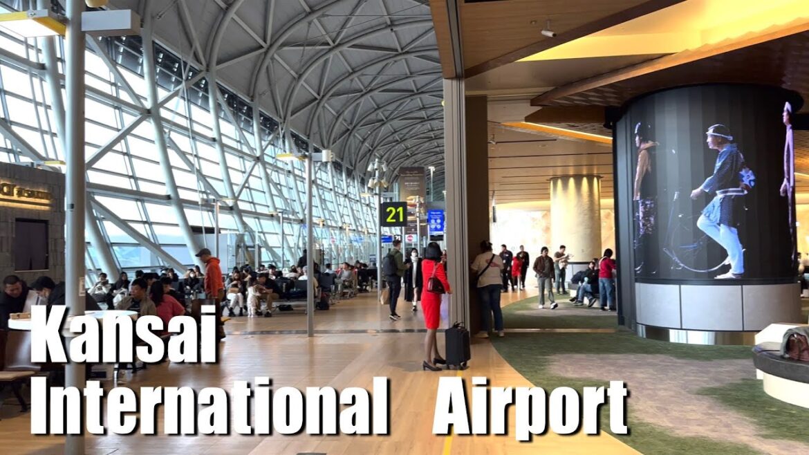 Walking in Osaka Kansai International Airport | KIX | 2024 Walking in Osaka Kansai International Airport | KIX | 2024