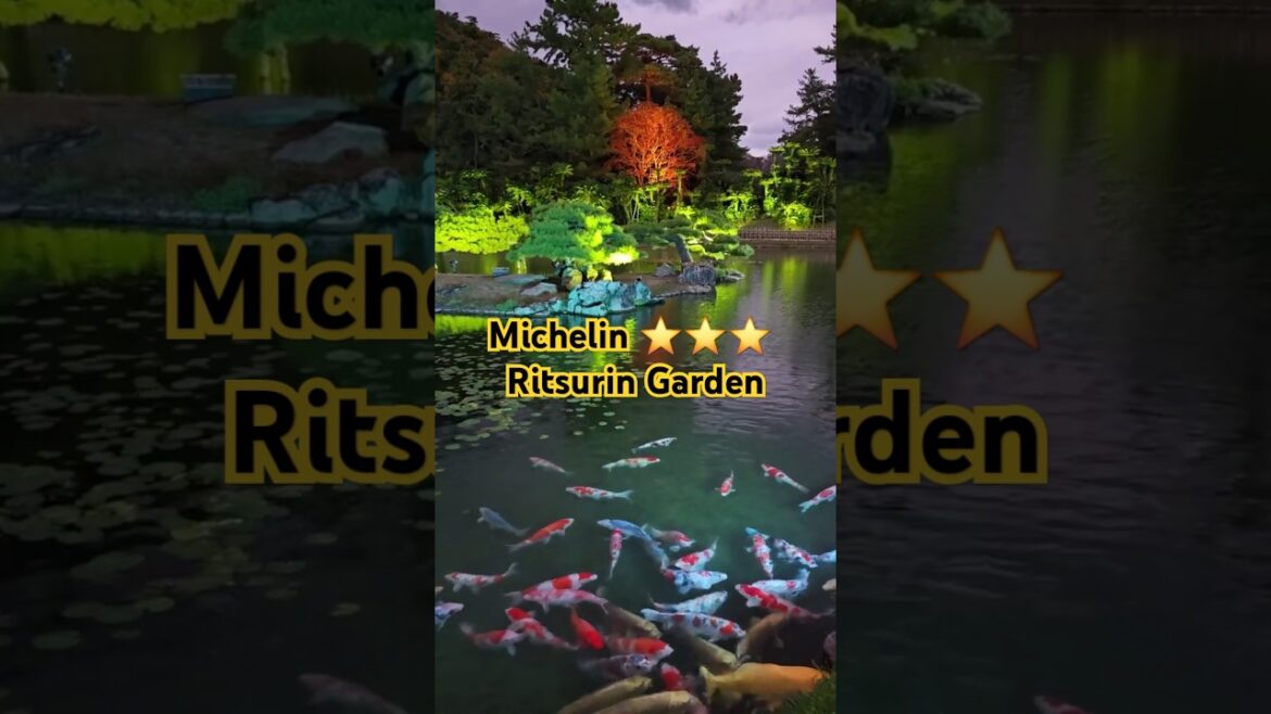 Michelin ⭐⭐⭐: Ritsurin Garden #japan #travel #naturelovers
