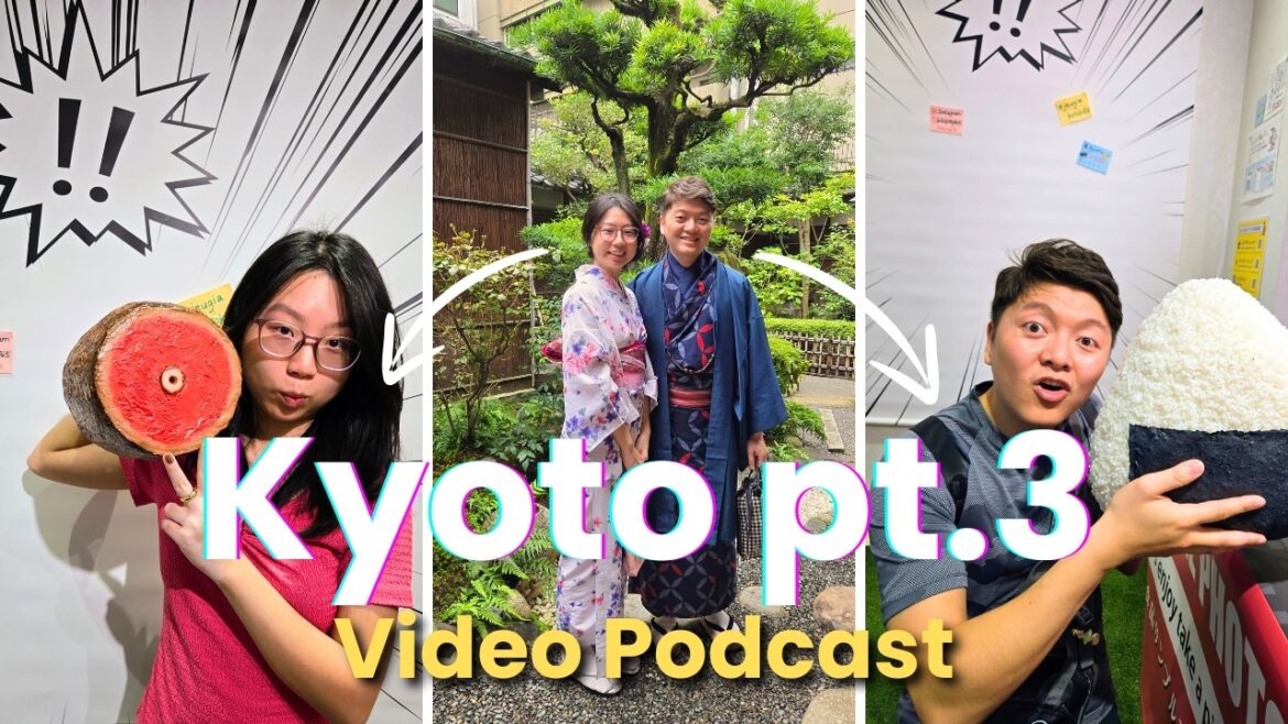KYOTO VLOG 3 🍵 (+HOW MUCH WE SPENT) | kimono rental, matcha ceremony, nishiki market, 3D fake food+