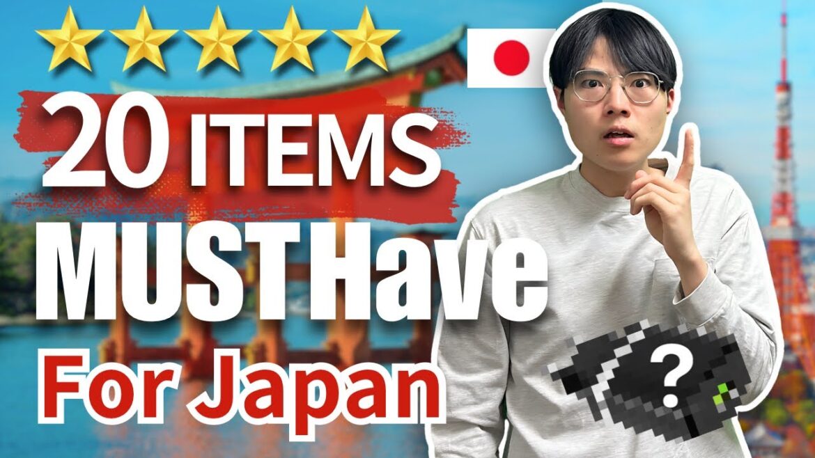 20 Must-Have Items for Japan Travel 2025