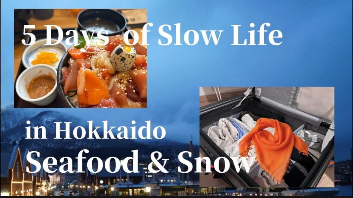 北海道5日慢活 海鲜与雪的旅程/5days of slow life in Hokkaido seafood & snow
