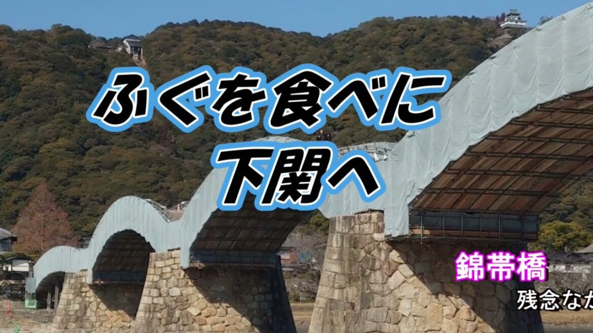 山口県 下関へ ふぐを食べに ぶら旅 2025年2月 【田舎に帰住】 BGM：ふるさと