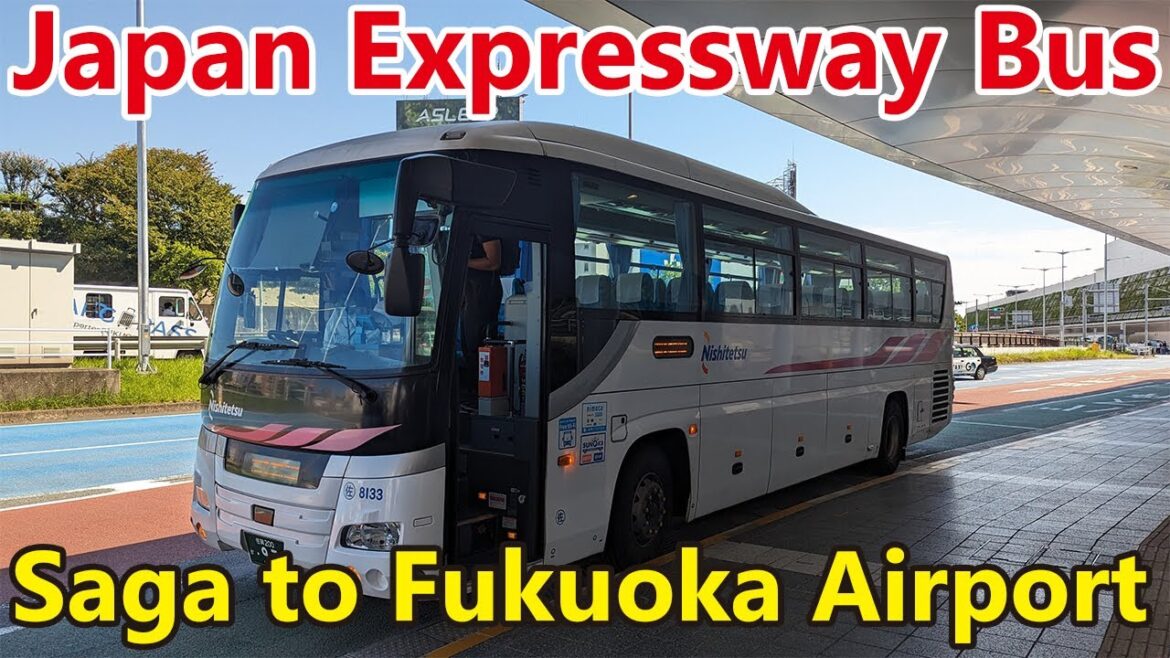 Japan Trip Report | Nishitetsu Bus “Fukuoka Airport Limousine” | Saga to Fukuoka Airport Japan Trip Report | Nishitetsu Bus "Fukuoka Airport Limousine" | Saga to Fukuoka Airport