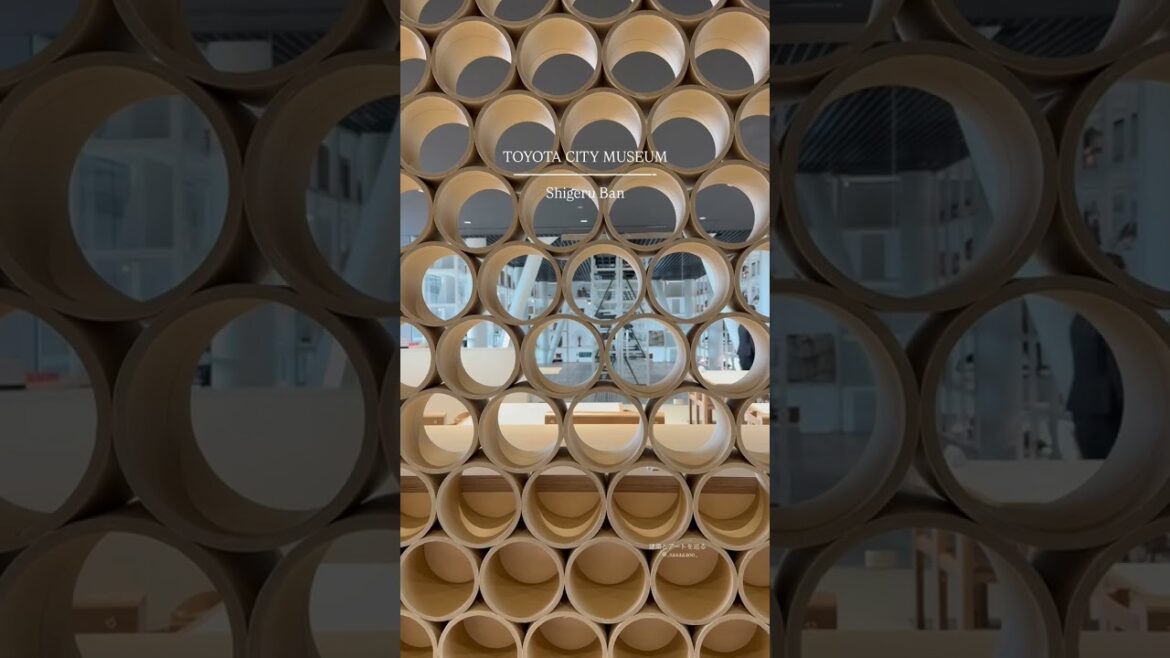 坂茂 | 豊田市博物館 SHIGERU BAN | TOYOTA CITY MUSEUM  #japanarchitecture