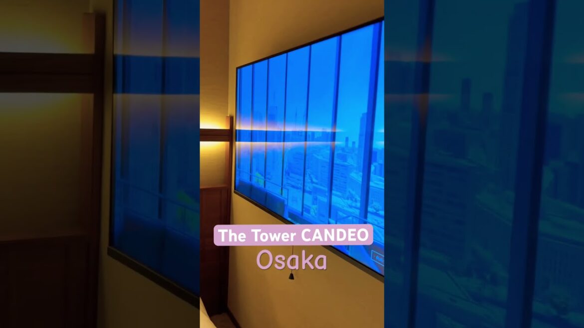 Candeo Hotels Osaka The Tower #大阪住宿推薦 ＃河景
