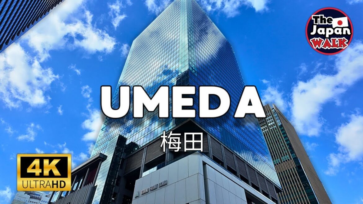 Umeda: The Best of Modern Osaka | Walking Tour | 4K Umeda: The Best of Modern Osaka | Walking Tour | 4K