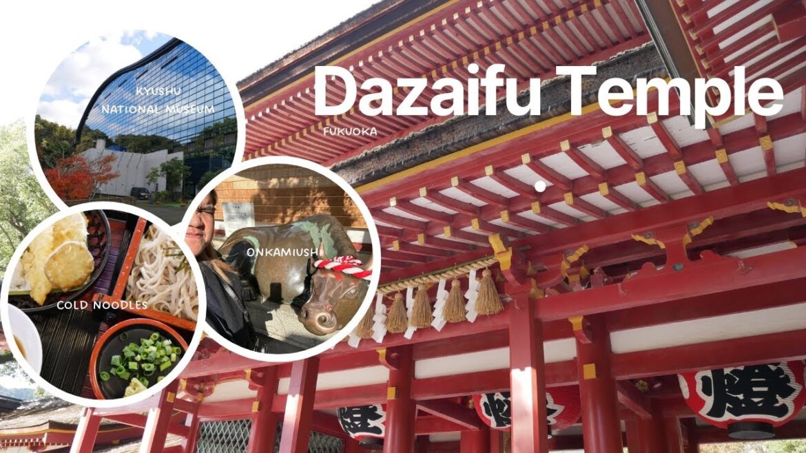 Fukuoka Vlog: Dazaifu Temple Fukuoka Vlog: Dazaifu Temple