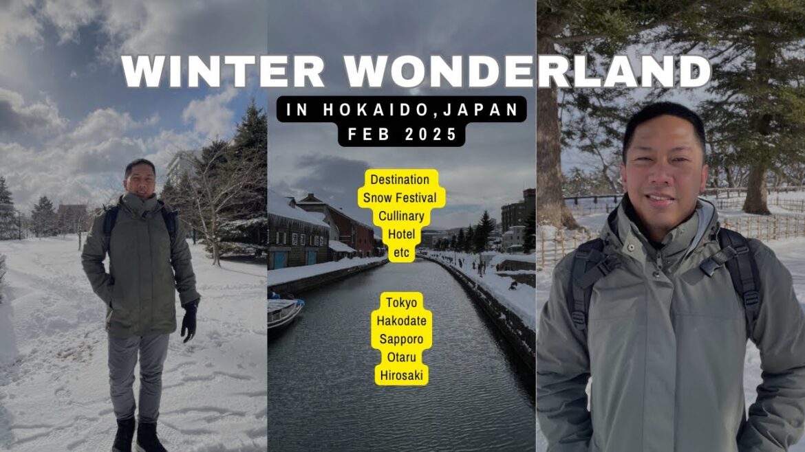 Winter Wonderland in Hokkaido Japan | Snow Festival | Ice Festival