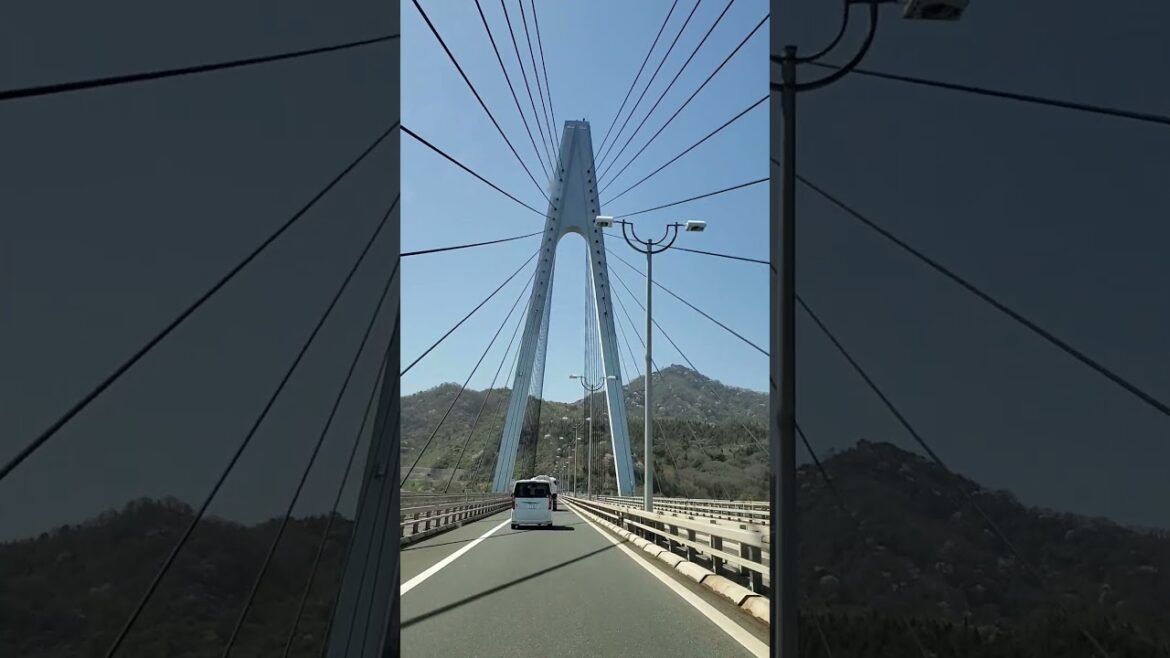 生口橋 瀬戸内海 国立公園 因島 連接 生口島 的 橋樑 尾道市 廣島縣  #旅行 #travel #你幾時嚟日本玩 #日旅族 #観光スポット #日本 #にほん #japan