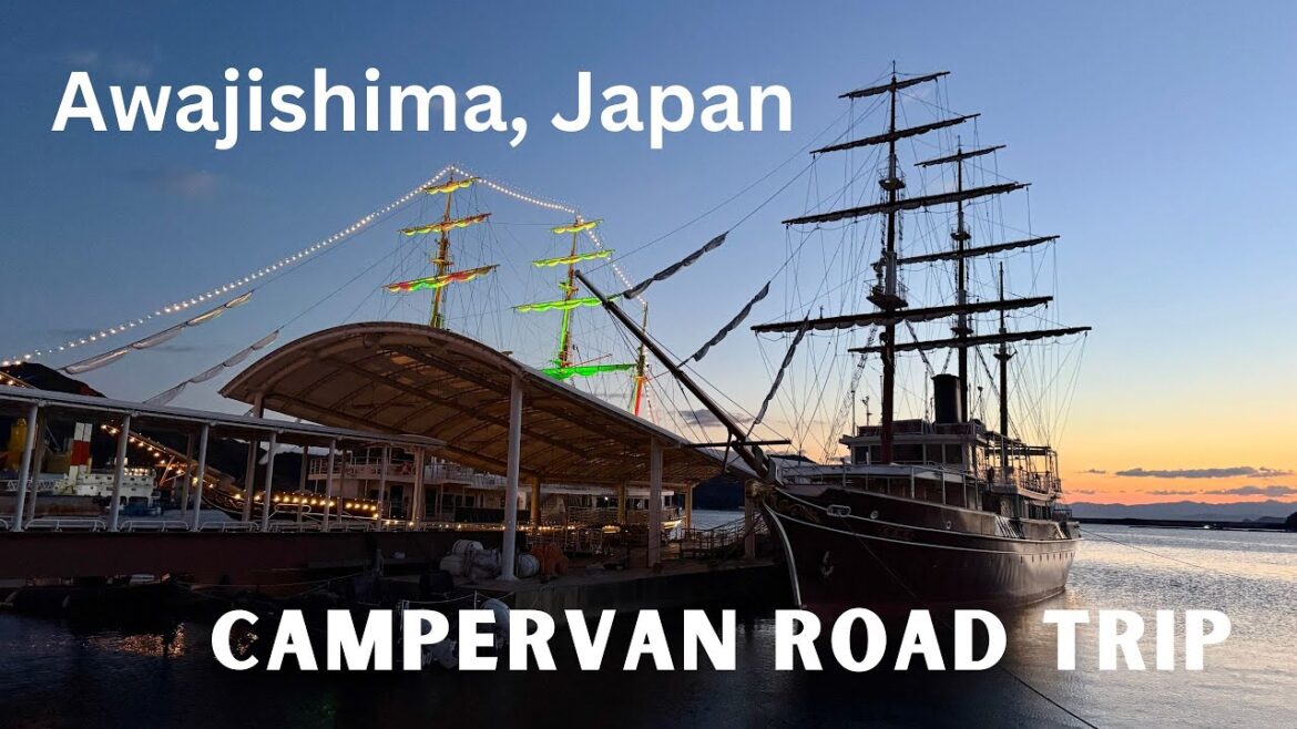 Camper Van Road Trip to Awajishima, Japan | Toyota Hiace Travel Tips & Upgrades