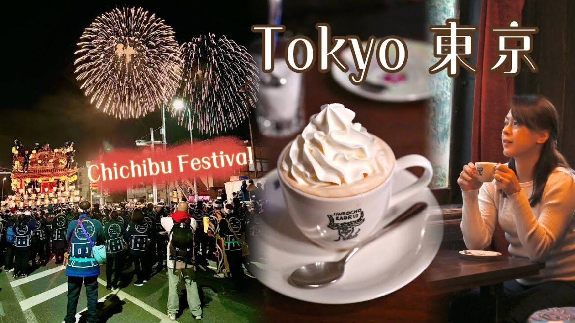 TOKYO part 1: Over 300 years Chichibu Night Festival, 75 years old Café, Omakase! 秩父夜祭 超美！🇯🇵