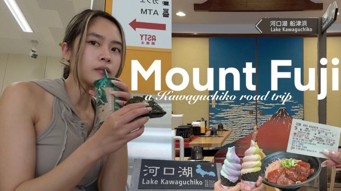 What to Expect on a Trip to Mt Fuji 🗻💬 Kawaguchiko Road Trip vlog
