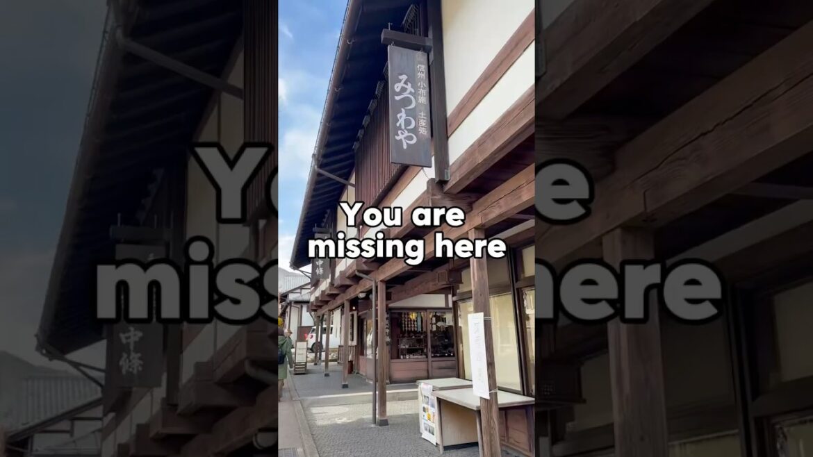 You are missing here. Obuse Nagano