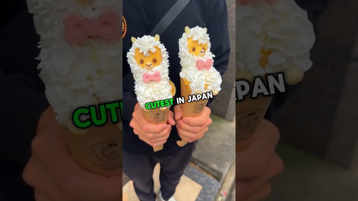 Japan’s cutest crepe! 🍓✨