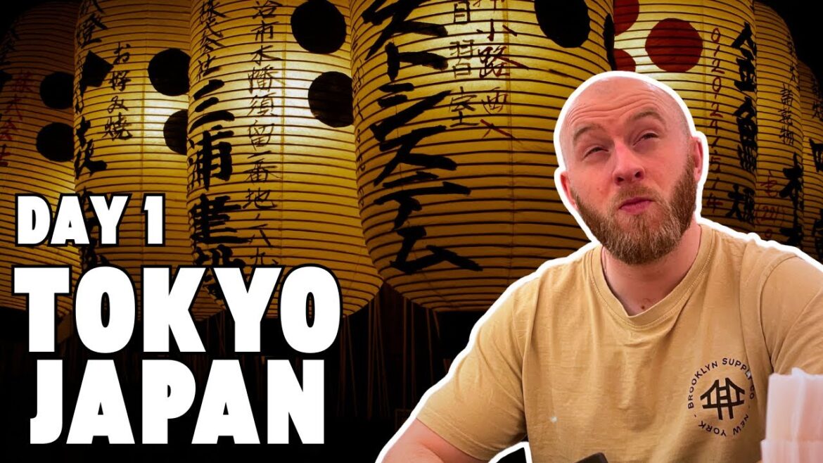 My First Day In Tokyo, Japan