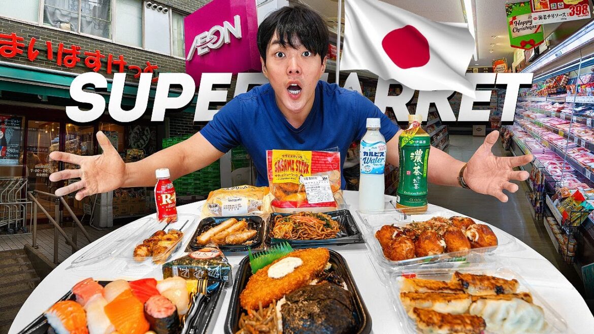 Japan's AMAZING Supermarket Food