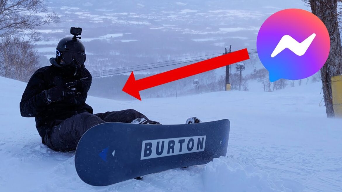 When the snowboard trip makes it out of the group chat