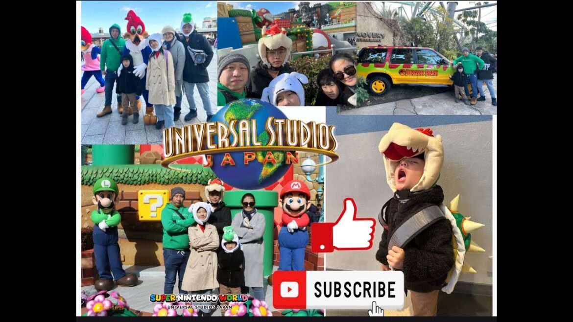 Vlog universal studio japan! Super Nintendo World , Jurassic Park & Jaws seru Banget!!
