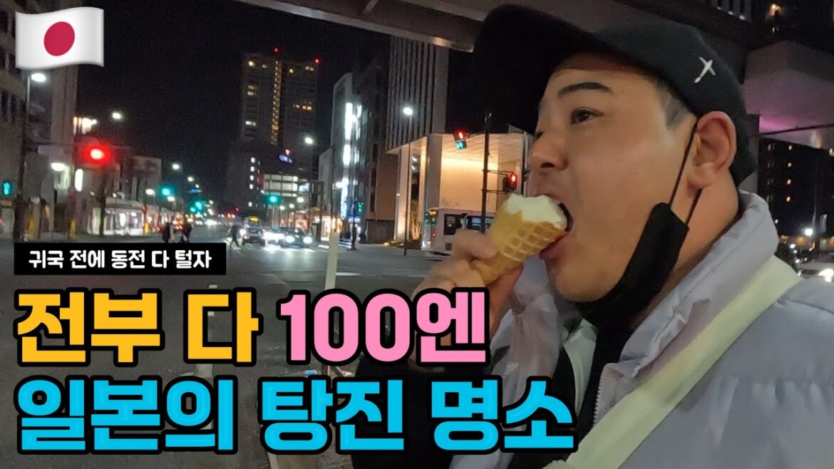 진짜 100엔 소품샵과 편의점 "왓츠인 마이 비닐백" | 🇯🇵 [일본#8]