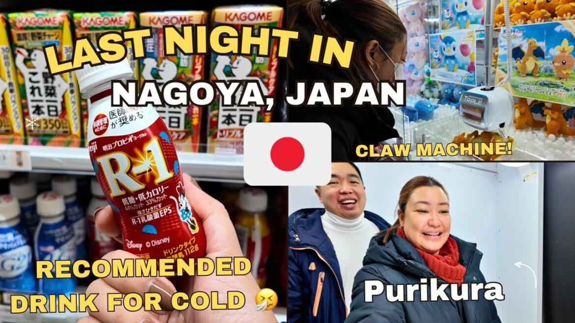 Last Night in Nagoya, Japan + Family Mart, GIGO Game Center | kriserika